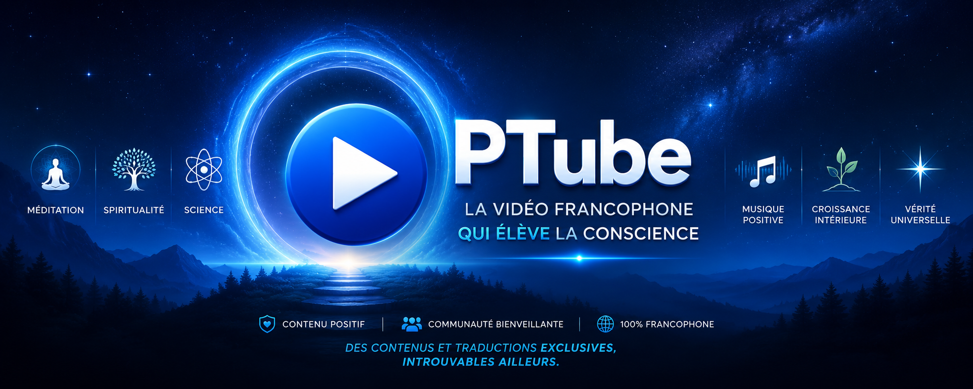 PTube — la vidéo francophone qui élève la conscience